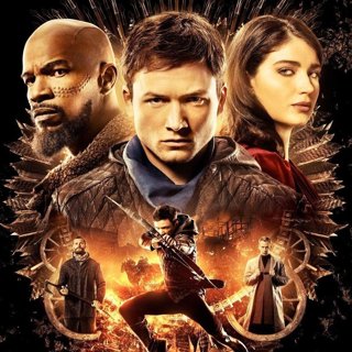 Eve Hewson stars as Maid Marian and Taron Egerton stars as Robin Hood in Lionsgate Films' Robin Hood (2018) Picture 17