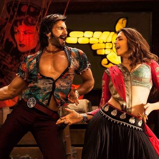Ranveer Singh stars as Ram and Deepika Padukone stars as Leela in Eros International's Ram-Leela (2013)