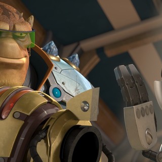 Brax and Clank from Gramercy Pictures' Ratchet & Clank (2016)
