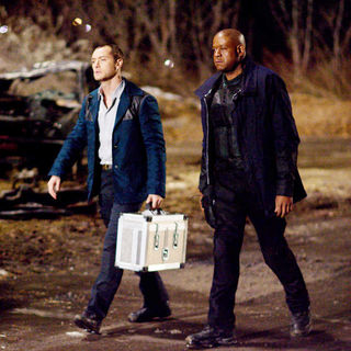 Jude Law stars as Remy and Forest Whitaker stars as Jake in Universal Pictures' Repo Men (2010)