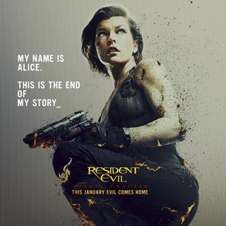 Poster of Screen Gems' Resident Evil: The Final Chapter (2017)