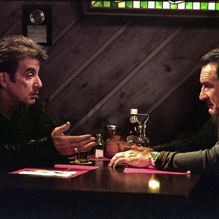 Al Pacino stars as Detective David Fisk and Robert De Niro stars as Detective Thomas Cowan in Overture Films' Righteous Kill (2008)