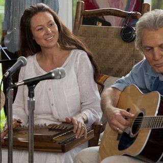 Jewel Kilcher stars as June Carter Cash and Matt Ross stars as Johnny Cash in Lifetime Television's Ring of Fire (2013). Photo credit by Annette Brown.