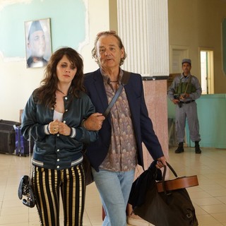 Zooey Deschanel and Bill Murray in Open Road Films' Rock the Kasbah (2015)