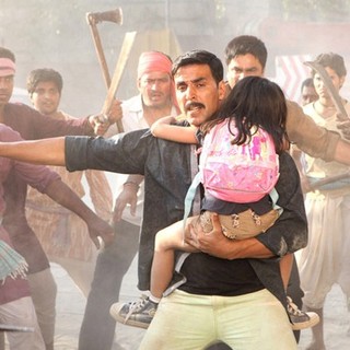 A scene from UTV Motion Pictures' Rowdy Rathore (2012)