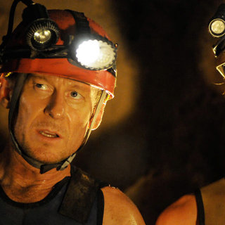 Richard Roxburgh stars as Frank McGuire and Rhys Wakefield stars as Josh McGuire in Universal Pictures' Sanctum (2011)