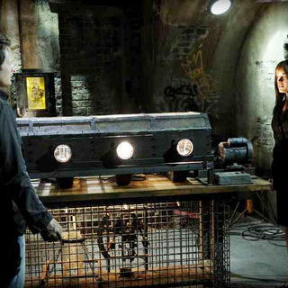 Scott Patterson stars as Agent Straum and Shawnee Smith stars as Amanda Young in Lionsgate Films' Saw V (2008)