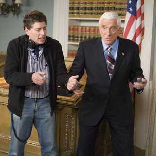 Leslie Nielsen as President Harris in Miramax Films' Scary Movie 4 (2006)