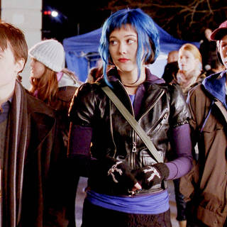 Kieran Culkin, Mary Elizabeth Winstead and Michael Cera in Universal Pictures' Scott Pilgrim vs. the World (2010)