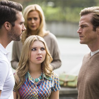 James Maslow, Sammi Hanratty and Jason Lewis in Lifetime's Seeds of Yesterday (2015). Photo credit by James Dittiger.