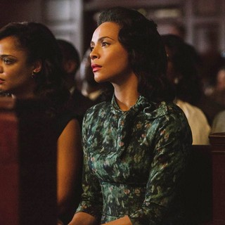 Tessa Thompson stars as Diane Nash and Carmen Ejogo stars as Coretta Scott King in Paramount Pictures' Selma (2014)