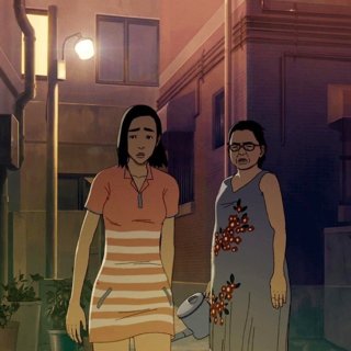 A scene from FilmRise's Seoul Station (2017)