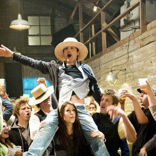 Josh Zuckerman stars as Ian and Amanda Crew stars as Felicia in Summit Entertainment's Sex Drive (2008)
