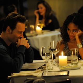Michael Fassbender stars as Brandon and Nicole Beharie stars as Marianne in Fox Searchlight Pictures' Shame (2012)