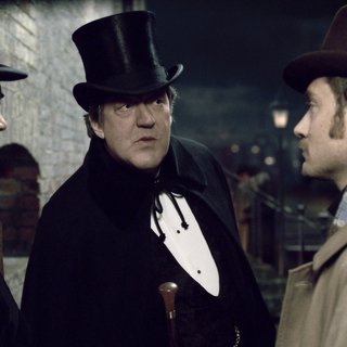 Robert Downey Jr., Stephen Fry and Jude Law in Warner Bros. Pictures' Sherlock Holmes: A Game of Shadows (2011)