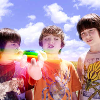 Rebel Rodriguez, Trevor Gagnon and Leo Howard in Warner Bros. Pictures' Shorts (2009)