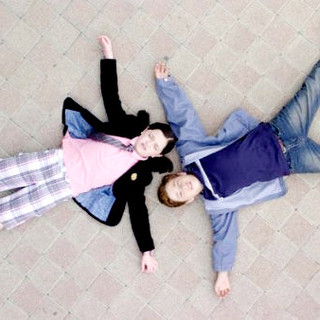 Jolie Vanier stars as Helvetica Black and Jimmy Bennett stars as Toe Thompson in Warner Bros. Pictures' Shorts (2009)