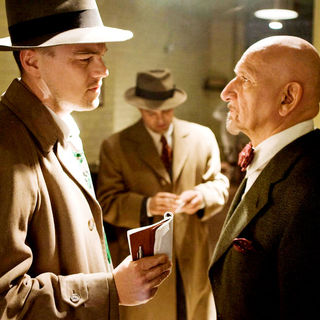 Leonardo DiCaprio stars as Teddy Daniels and Ben Kingsley stars as Dr. John Cawley in Paramount Pictures' Shutter Island (2010)