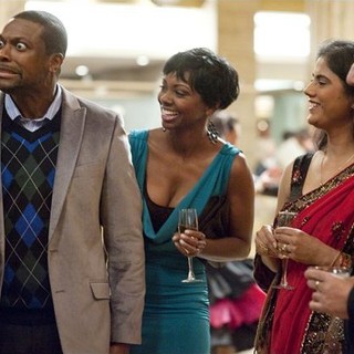Chris Tucker, Madhu Narula and Anupam Kher in The Weinstein Company's Silver Linings Playbook (2013)