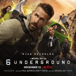 Poster of Netflix's 6 Underground (2019)