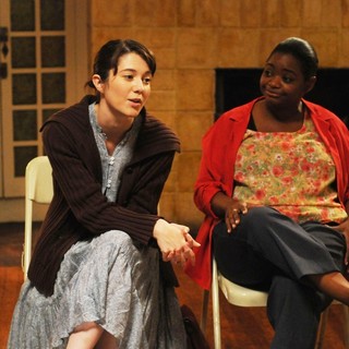 Mary Elizabeth Winstead stars as Kate Hannah and Octavia Spencer stars as Jenny in Sony Pictures Classics' Smashed (2012)