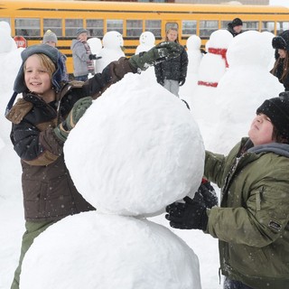 Talon G. Ackerman stars as Cool Kid and Josh Flitter stars as Jason Bound in ARC Entertainment's Snowmen (2011)