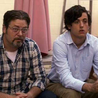 Nick Offerman stars as Sal and Keith Poulson stars as Max in Tribeca Film's Somebody Up There Likes Me (2013)