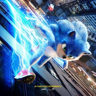 Poster of Paramount Pictures' Sonic the Hedgehog (2020)