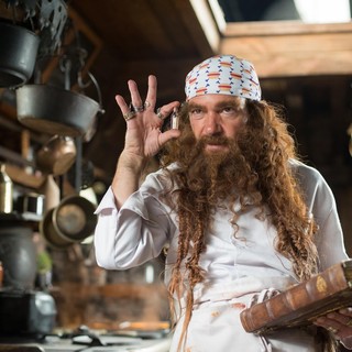 Antonio Banderas stars as Burger Beard in Paramount Pictures' The SpongeBob Movie: Sponge Out of Water (2015)