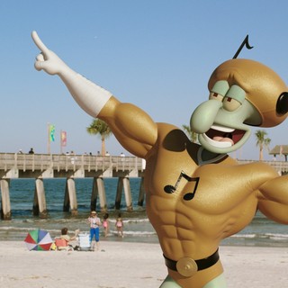 Squidward from Paramount Pictures' The SpongeBob Movie: Sponge Out of Water (2015)