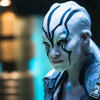 Sofia Boutella stars as Jaylah in Paramount Pictures' Star Trek Beyond (2016)