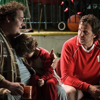 Antoine Bertrand stars as Avocat and Patrick Huard stars as David Wozniak/Starbuck in Entertainment One's Starbuck (2012)