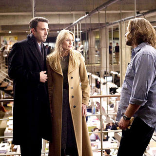 Ben Affleck, Robin Wright Penn and Russell Crowe in Universal Pictures' State of Play (2009)