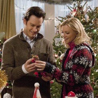 Mark-Paul Gosselaar and Amy Smart stars as Kate Stanton in ABC Family's 12 Dates of Christmas (2012)