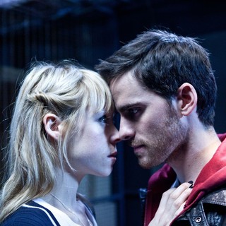Antonia Campbell-Hughes stars as Shelley and Colin O'Donoghue stars as Mark in Magnet Releasing's Storage 24 (2013)