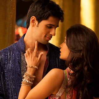 Sidharth Malhotra stars as Abhi and Alia Bhatt stars as Shanaya Singhania in Eros International's Student of the Year (2012)