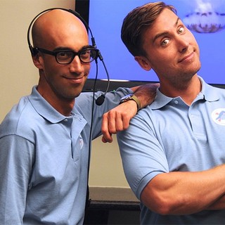 Mitch Silpa stars as Olivier and Lance Bass stars as Stuart Hedron in Such Good Productions' Such Good People (2014)