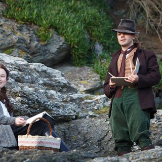 Emily Browning stars as Florence Carter-Wood and Dominic Cooper stars as AJ Munnings in Tribeca Film's Summer in February (2014)