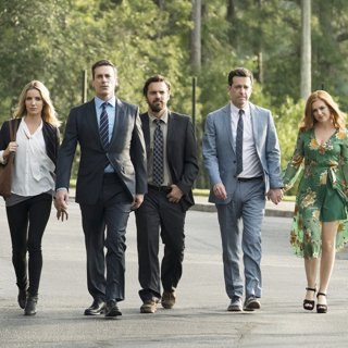 Annabelle Wallis, Jon Hamm, Jake Johnson, Ed Helms, Isla Fisher and Hannibal Buress in Warner Bros. Pictures' Tag (2018)