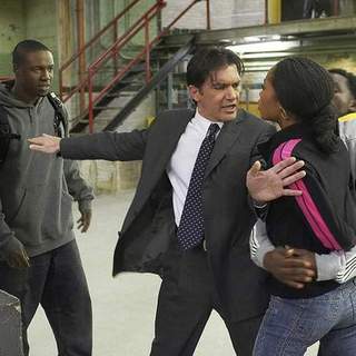 Antonio Banderas as Pierre Dulaine, a former pro dancer in New Line Cinema's 