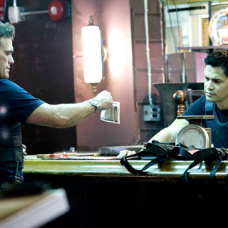 Matt Dillon stars as Jack Welles and Jay Hernandez stras as Eddie Hatcher in Screen Gems' Takers (2010)