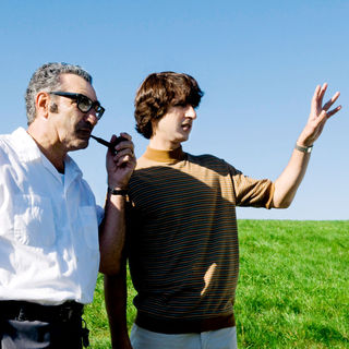 Eugene Levy stars as Max Yasgur and Demetri Martin stars as Elliot Tiber in Focus Features' Taking Woodstock (2009)