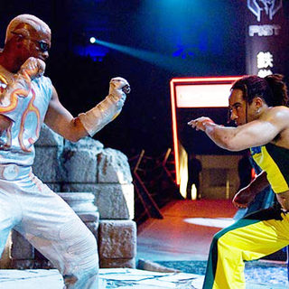 Darrin Dewitt Henson stars as Raven and Lateef Crowder stars as Eddy Gordo in Crystal Sky Pictures' Tekken (2009)