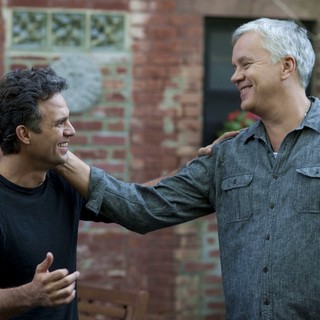 Mark Ruffalo stars as Adam and Tim Robbins stars as Mike in Lionsgate Films' Thanks for Sharing (2013)