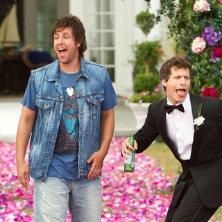 Adam Sandler stars as Donny Berger and Andy Samberg stars as Todd Peterson in Columbia Pictures' That's My Boy (2012). Photo credit by Tracy Bennett.