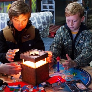 Dalila Bela, Sam Ashe Arnold and Jakob Davies in Gravitas Ventures' The Adventure Club (2017)