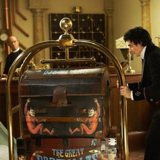 Aneurin Barnard stars as Mariah Mundi in Image Entertainment's The Adventurer: The Curse of the Midas Box (2014)
