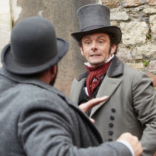 Michael Sheen stars as Charity in Image Entertainment's The Adventurer: The Curse of the Midas Box (2014)
