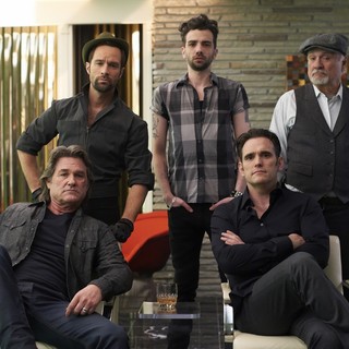 Terence Stamp, Jay Baruchel, Chris Diamantopoulos, Matt Dillon and Kurt Russell in RADiUS-TWC's The Art of the Steal (2014)
