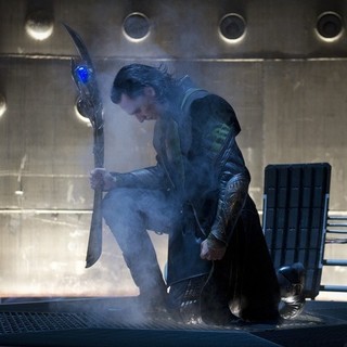 Tom Hiddleston stars as Loki in Walt Disney Pictures' The Avengers (2012)